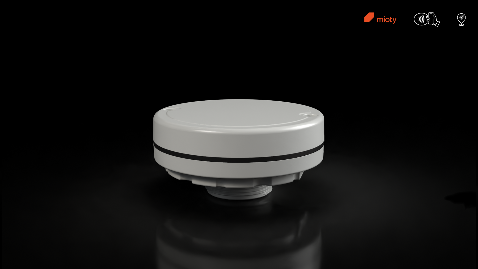 EOS420 mioty® Füllstandsensor für externe hydrostatische 4–20 mA Pegelsonden in Smart-City-, Industrie- und Infrastrukturanwendungen